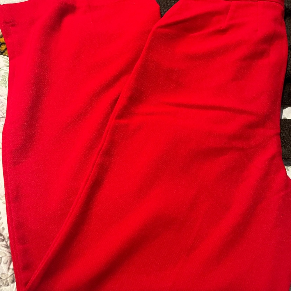 Worthington Vibrant Red pants